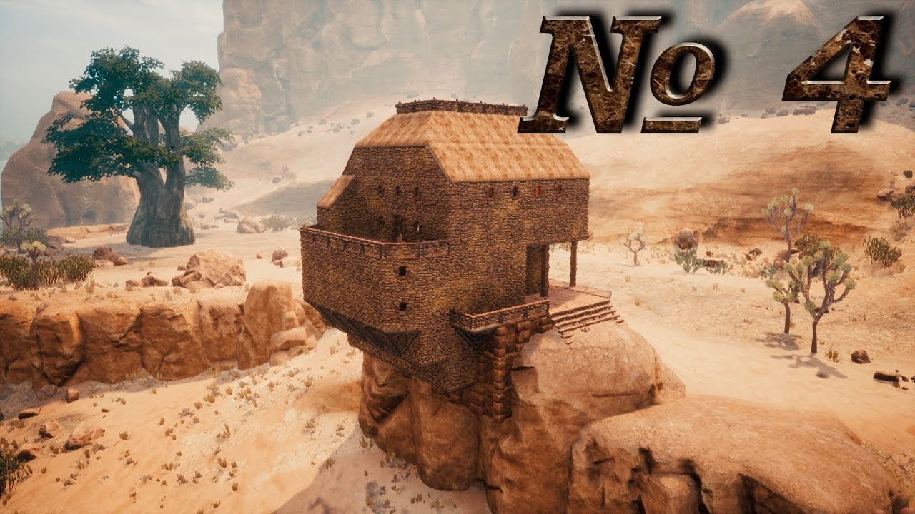 Conan Exiles (прохождение) №4: "Обновление/Лошади | Рабовладение | Финал строительства" смотреть онлайн
