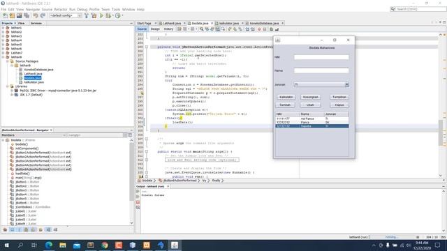 Object Oriented Programming - CRUD (Insert, Update, Delete) data dari Java ke Mysql database смотреть онлайн