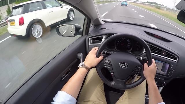 2017 Kia Cee'd SW 1.6 GDI - POV Test Drive (no Talking, Pure Driving)
