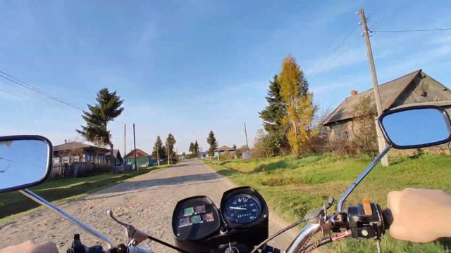 Поездка на Иж Планета 5 без флейты по Селу смотреть онлайн