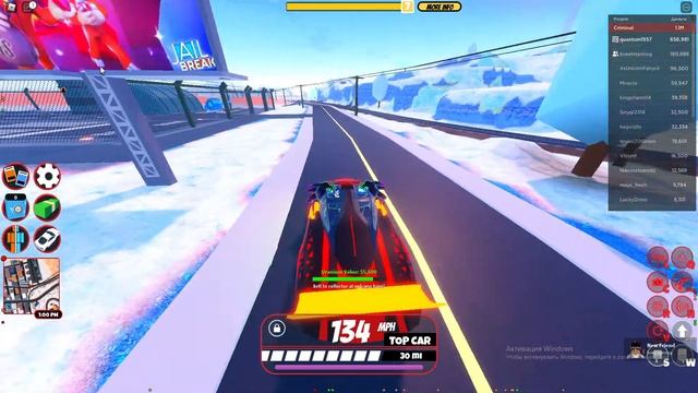 Получил 8 ЛВЛ Black ice vehicle skin в roblox jailbreak смотреть онлайн