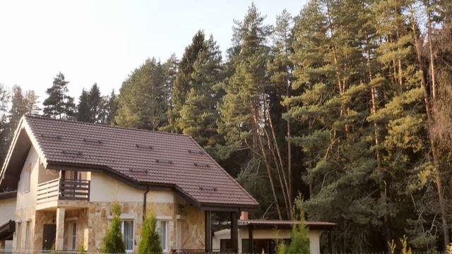 Коттеджный поселок Палитра. Видеообзор. смотреть онлайн