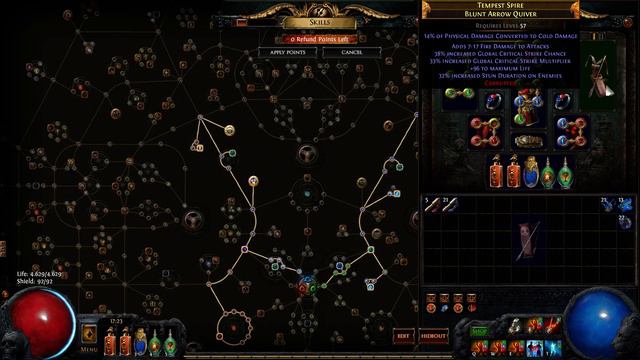 Path of Exile - "Skyfall" Short Build Guide смотреть онлайн