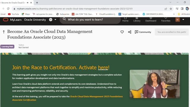 Free certification !1Z0-1105-23|| Become An Oracle Cloud Data Management Foundations Associate 2023 смотреть онлайн
