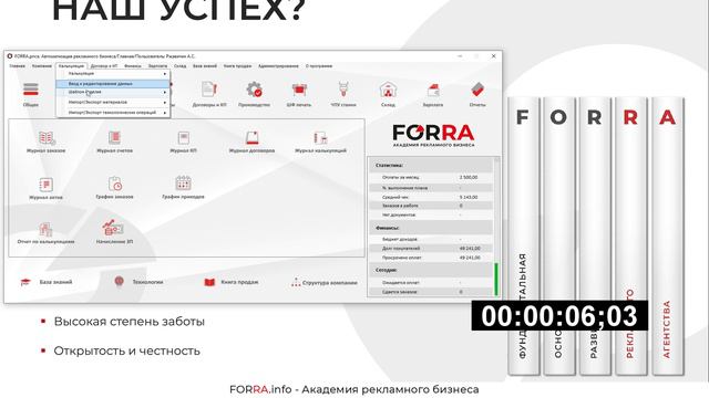 FORRA.price 2.0.2: скорость работы и финансовые отчеты смотреть онлайн