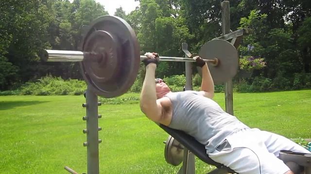 Incline Bench 180 lbs for Reps Last Set смотреть онлайн