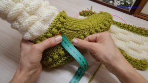 Сапожки *ОЛИВКА* , домашние носки на 2 спицах.