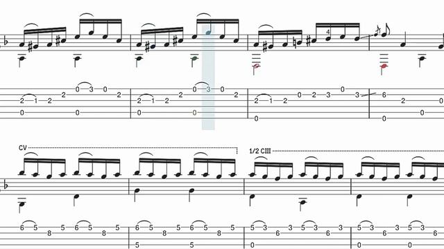 Vittorio Monti - Czardas (Guitar) - Arranged by Robson Miguel /Sheet music /tabs смотреть онлайн