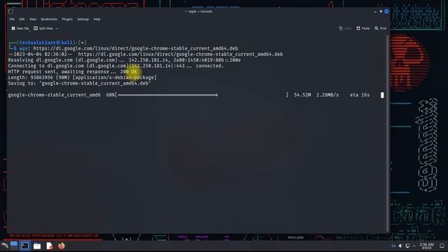 How to Install Chrome Browser on Kali Linux 2023.1-Google Chrome in Kali Linux 2023.1 Install Guide смотреть онлайн
