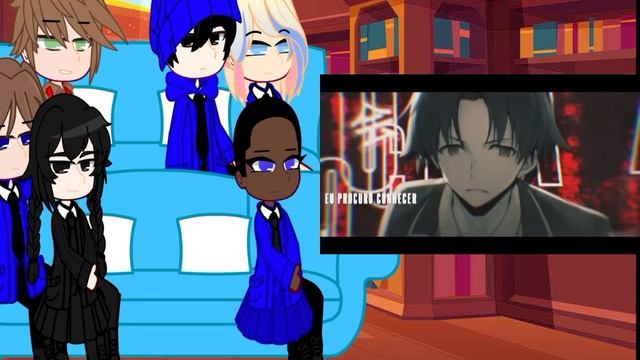 Wandinha |sala| reagindo ao rap do ayanokoji as novo estudante parte 2 kaito |gacha club смотреть онлайн