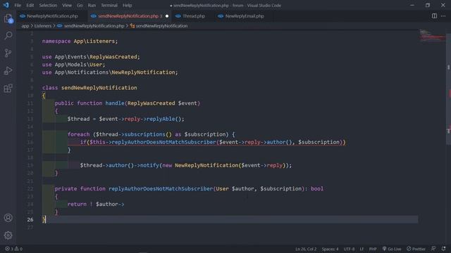 Create a forum with Laravel 8 | Subscribe: send email to subscribers | Part 72 смотреть онлайн