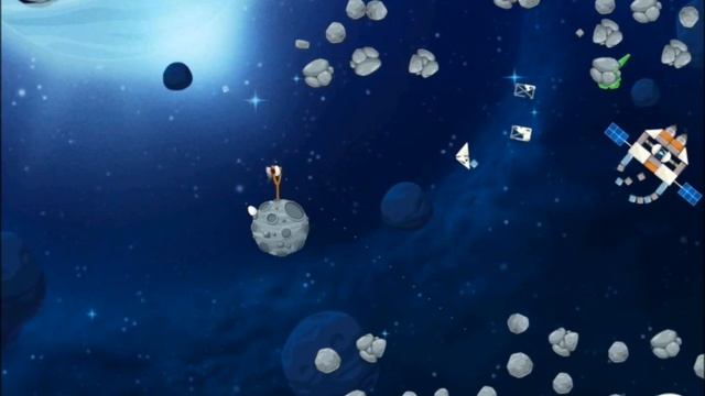Angry Birds Space S-23 Beak Impact 3 Star смотреть онлайн