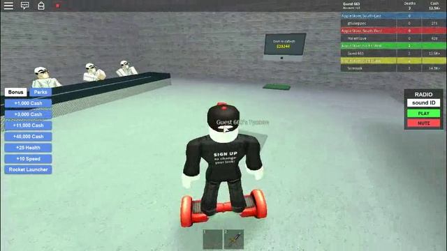 Гироскутер в roblox смотреть онлайн