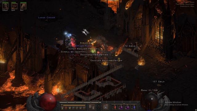 Diablo 2 Resurrected: Armageddon Shockwave Werebear soloing Chaos Sanctuary and Diablo смотреть онлайн