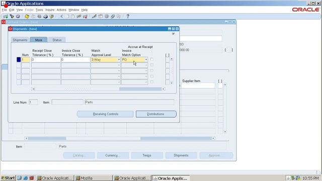 Oracle apps PO Creation смотреть онлайн