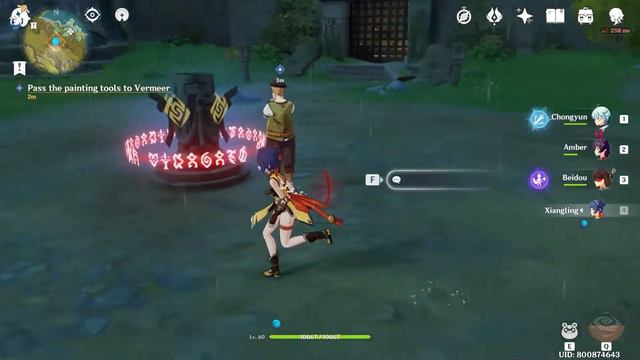 Genshin Impact look for vermeer's paintbrushes and paints Complete Guide смотреть онлайн