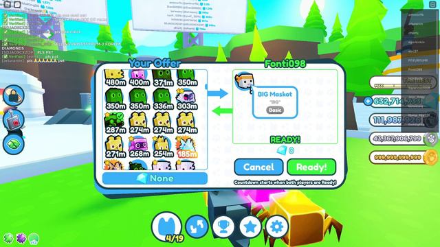 ПРИНИМАЮ ЛЮБОЙ ТРЕЙД НА ТОРГОВОЙ ПЛОЩАДИ В ПЕТ СИМУЛЯТОР Х | PET X SIMULATOR | РЫБКА PLAY смотреть онлайн