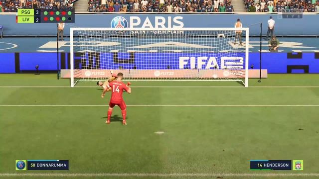 PSG vs Liverpool | FIFA 22 Penalty shootout | Xbox One S смотреть онлайн