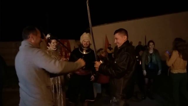 Когда не засцал и дал отпор, бой с горцем на саблях, руби басурманина, коварный удар