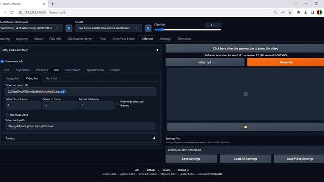 Deforum - Hybrid Video Tutorial | Stable Diffusion смотреть онлайн