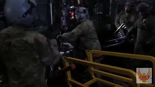 AC-130 в действии. AC-130 In Action.