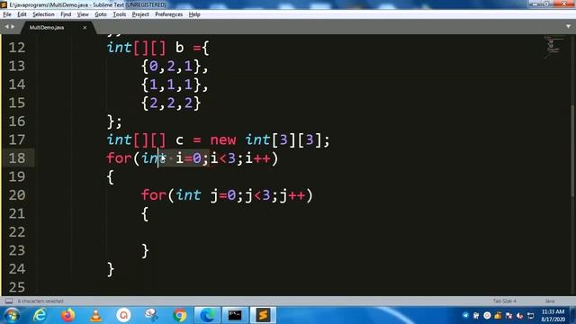 multi dimensional array in java | Lesson - 72 | JAVA in Hindi смотреть онлайн