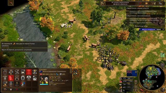 Age of Empires 3: Definitive Edition - Batallas Históricas - Difícil - Batalla de Queenston Heights смотреть онлайн