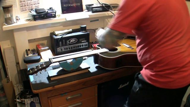 Epiphone AJ220: bent neck workaround... смотреть онлайн
