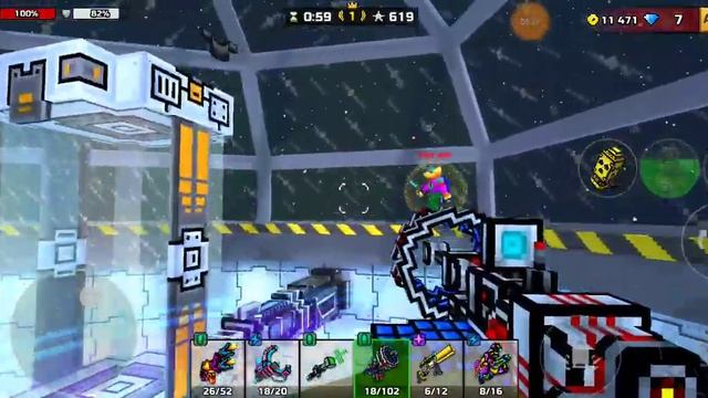 Pixel Gun 3D - Gravitator Gameplay смотреть онлайн