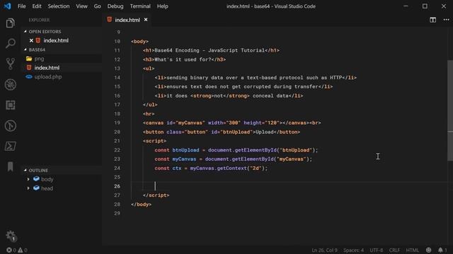 Base64 Encoding in JavaScript - Explained (with usage examples) смотреть онлайн