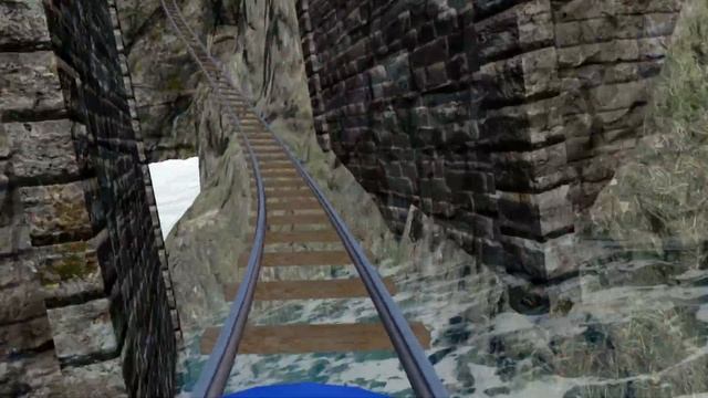 RUSSIAN VR COASTERS : ~ Castle ~ /// -VR- ROLLER COASTER ///