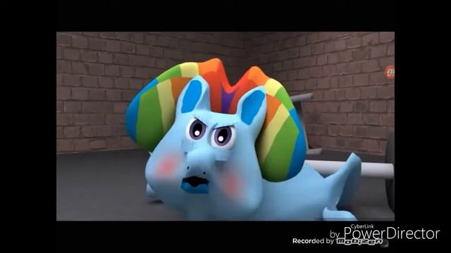 Радужный Пудинг в качалке | Обратное видео смотреть онлайн