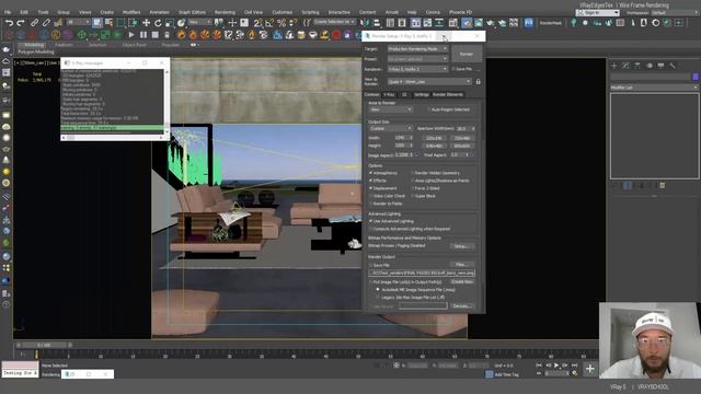 VRay 5 3DsMax | VRayEdgesTex | Wireframe Rendering смотреть онлайн