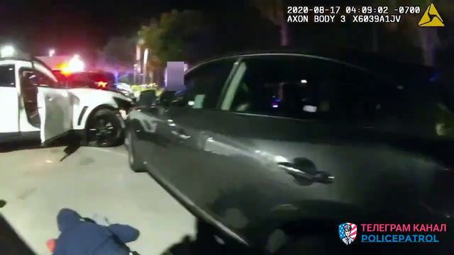 Задержали банду угонщиков / Применение оружия полицией смотреть онлайн