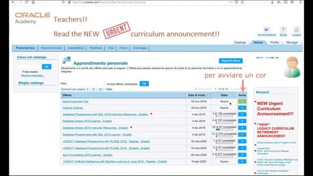 Oracle Academy, come utilizzare al portale iLearning e come iscriversi ad un corso смотреть онлайн