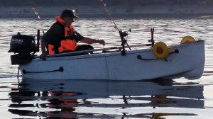 Лодка из пенопласта №3 - испытания