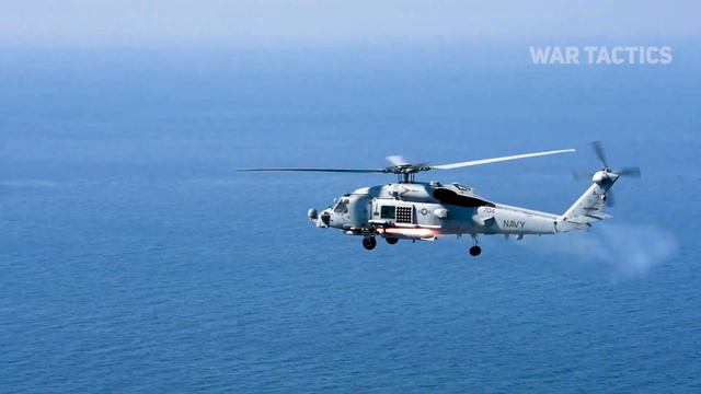 How U.S. Navy MH-60 Sea Hawks sink Houthi boats in the Red Sea смотреть онлайн