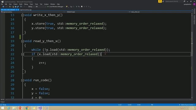 11. Memory order relaxed in C++ смотреть онлайн