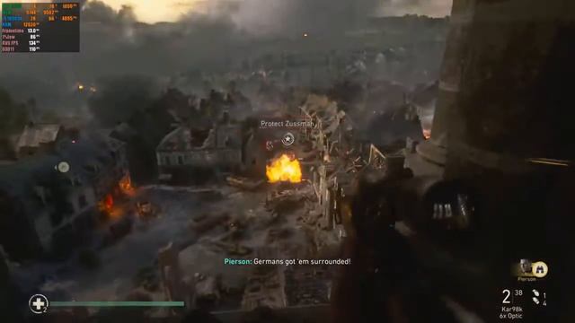 Call of Duty : WWII RTX 3080 10GB ( 4K Maximum Settings )STRONGHOLD смотреть онлайн