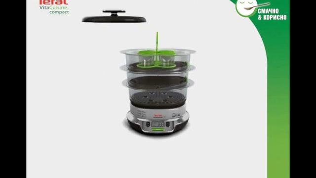 Пароварка Tefal VitaCuisine Compact.vob смотреть онлайн