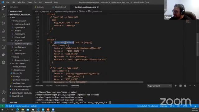 #36 Recolectando los Logs de Nuestros Pods Usando (ELK) смотреть онлайн