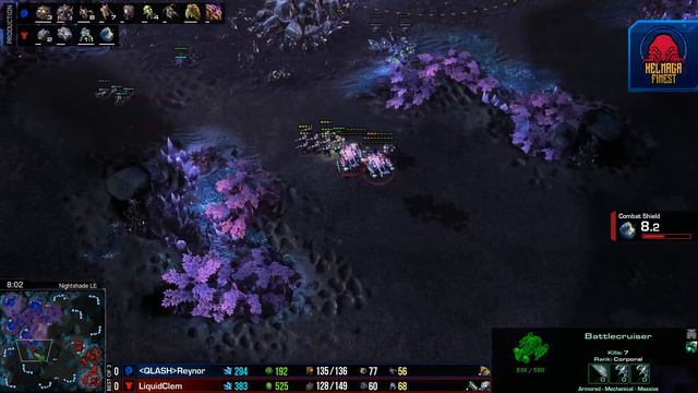 [FAST] Clem vs. Reynor - Showmatch Week 5 | Xel'Naga Finest смотреть онлайн