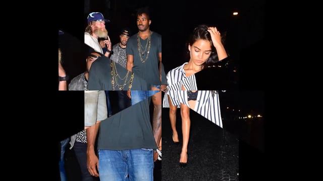 Shanina Shaik flashes her lace underwear in barely there shirt dress as she hits the town in NYC смотреть онлайн