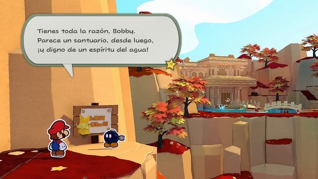 ¡ENTRADA SECRETA EN EL MONTE DEL OTOÑO! | PARTE #9 | PAPER MARIO: THE ORIGAMI KING смотреть онлайн