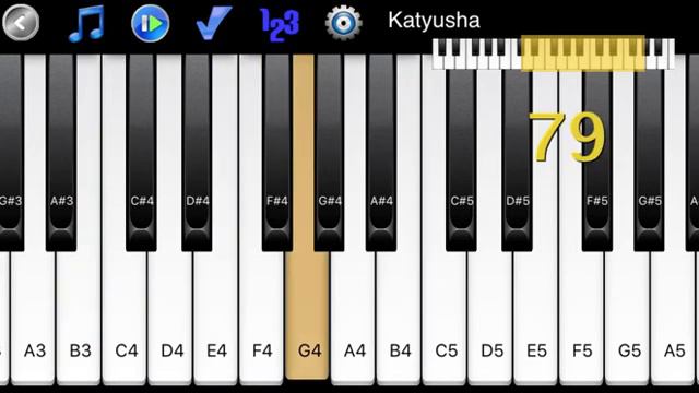 Katyusha - Learn To Master Piano Melody смотреть онлайн
