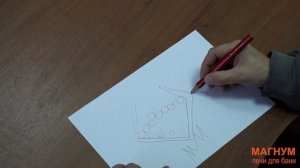 Чугунные ядра в каменке банной печи