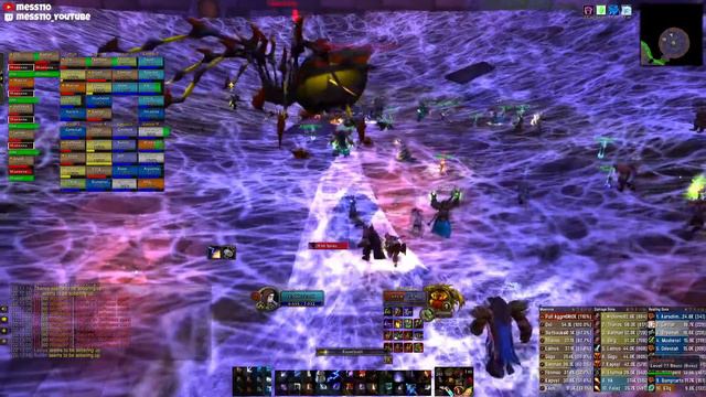 WoW Classic - Maexxna - Naxxramas Mage PoV смотреть онлайн