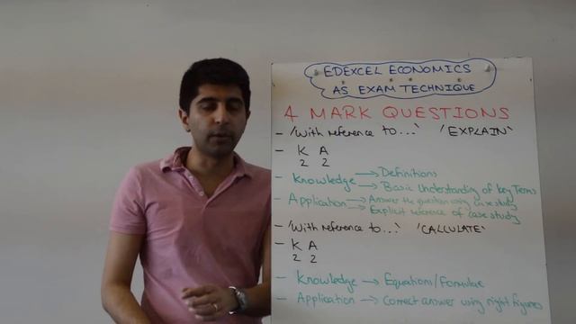 Edexcel AS Economics - 4 Marker Exam Technique смотреть онлайн