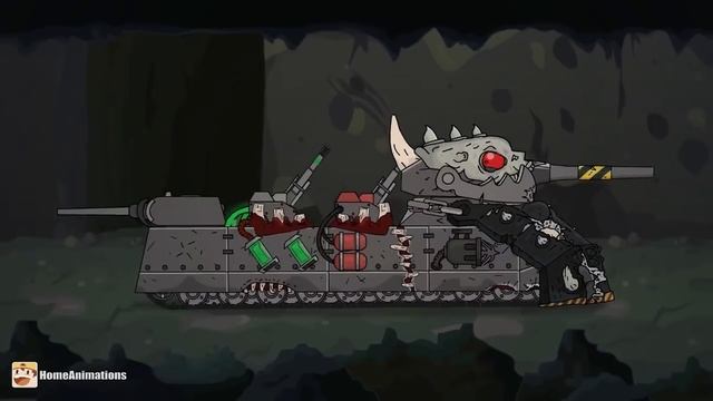 Ratte Vs Faceless - Cartoons about tanks смотреть онлайн