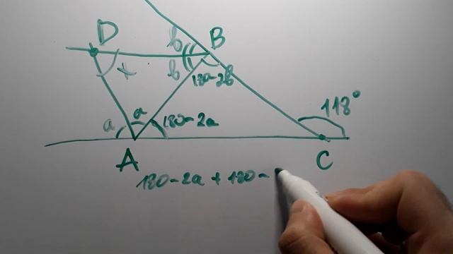 Внешний угол треугольника все решает. геометрия 7 кл. смотреть онлайн